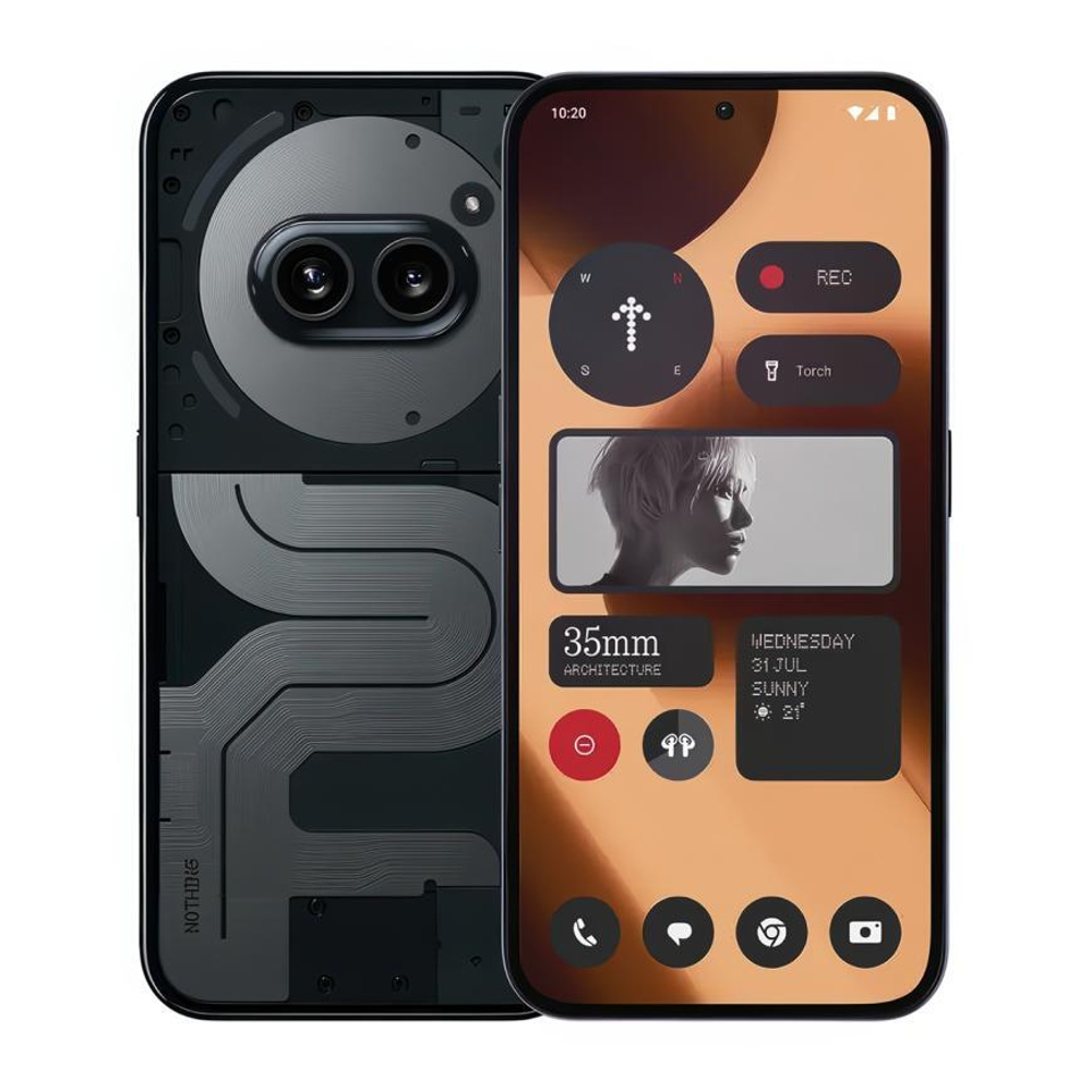 Смартфон Nothing Phone (2a) Plus 12 ГБ/256 ГБ (Чёрный | Black)