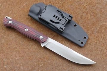 Нож STEELCLAW ЕРМАК красно-черный