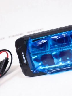 Балка AURORA ALO-P-D10-30-R14Y-AW 30″ 540W + ДХО белый/янтарный