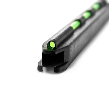 Мушка МР-155/МР-156 световозвращающая оптоволоконная зелёная