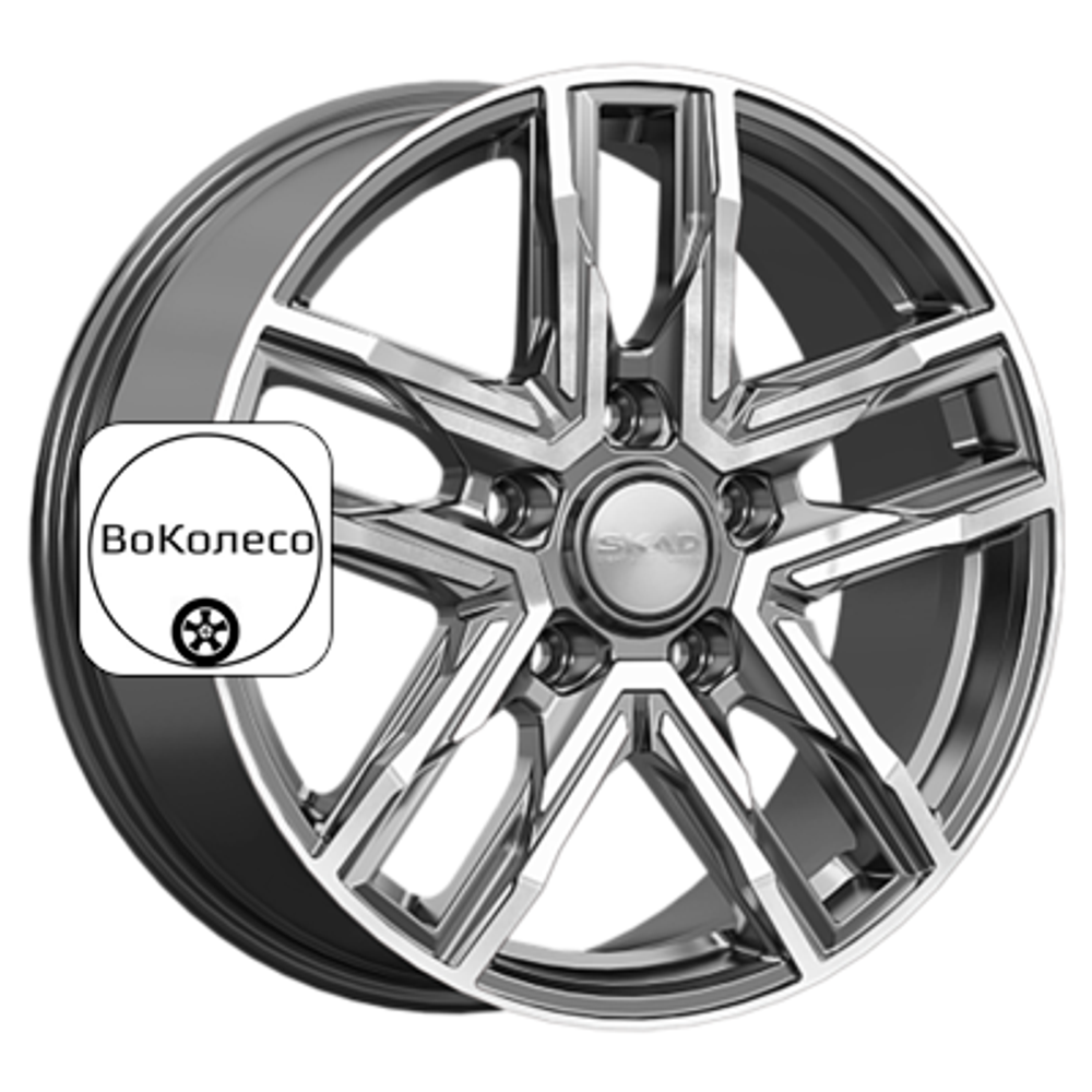 8,5x20/5x150 ET55 D110 Техас (КЛ1103) Алмаз графит СКАД