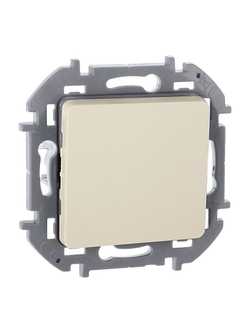 Выключатель 1-кл. Inspiria 10А IP20 250В 10AX механизм сл. кость IEK 673601