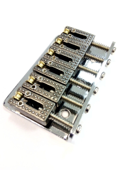 Бридж электрогитары 65 мм хром-черный