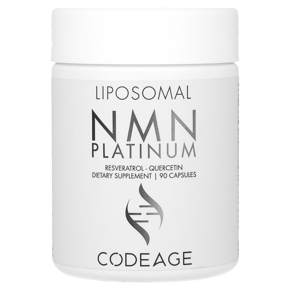 Codeage, Platinum, липосомальный NMN, 90 растительных капсул