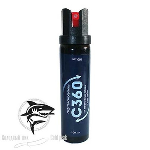 Перцовый баллончик С360 100 мл (Гелевый)