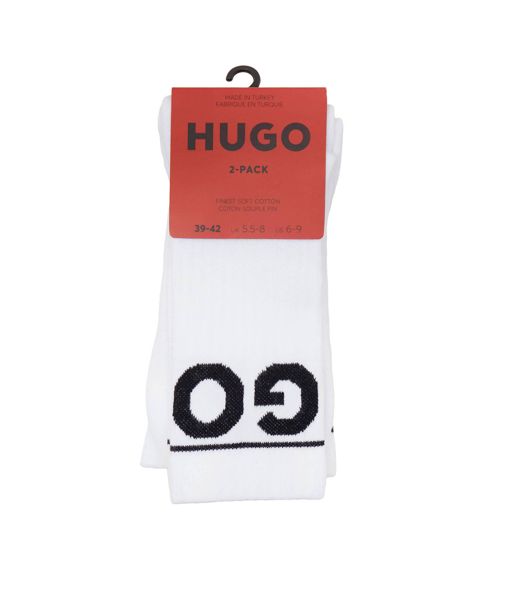 Носки 2 пары QS RIB ICONIC CC Hugo Bodywear - белый(50510647)