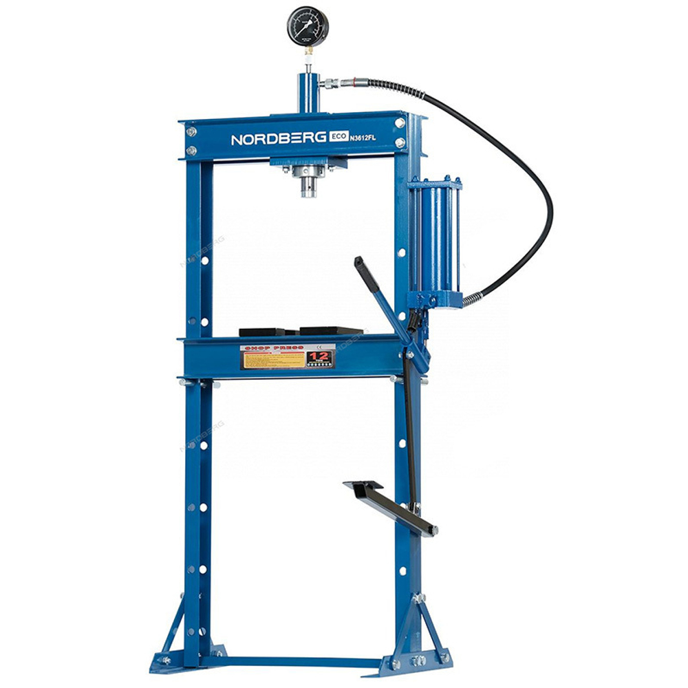 NORDBERG (N3612FL) Пресс гидравлический 12 т, разборная рама