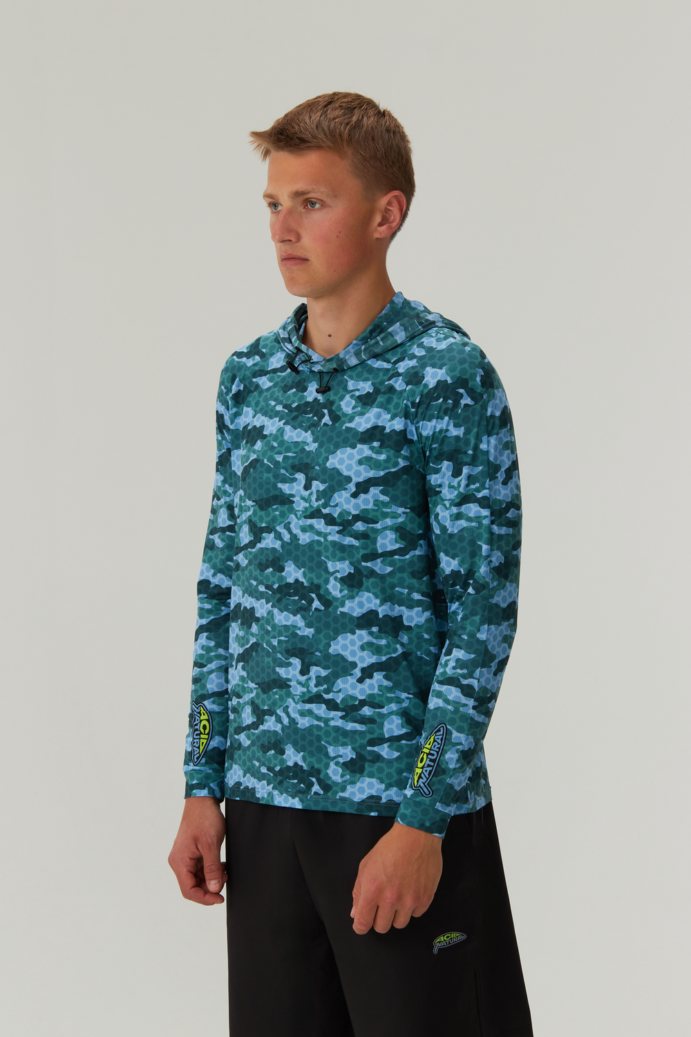 Джерси для рыбалки "Соты зеленые"