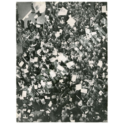 Фотография «Москва встречает героев-космонавтов». Агентство печати. СССР, 1962 г.