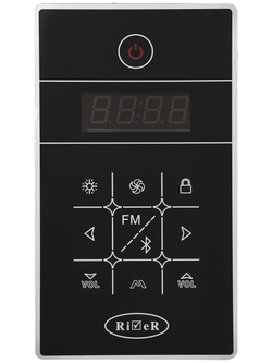 Душевая кабина RIVER TEMZA 90/44 ТН 90х90х217 10000002191 Универсальная Четверть круга