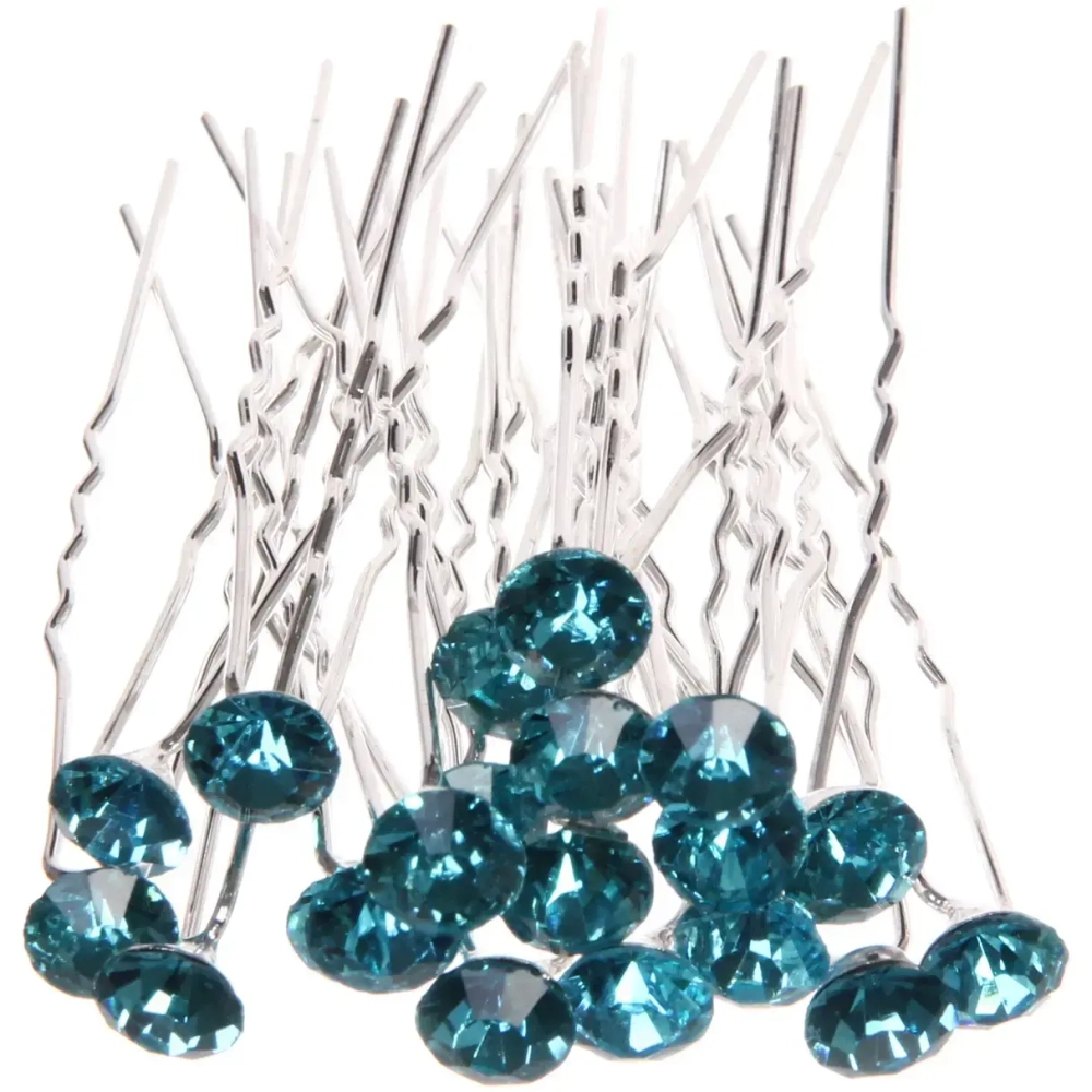 Шпильки для волос 20шт «Алмазик», цвет микс