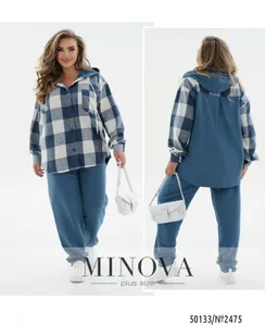 Костюм 2475-джинс Minova