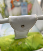 BAMBOLA Стул для кормления с перекидной столешницей Зайка