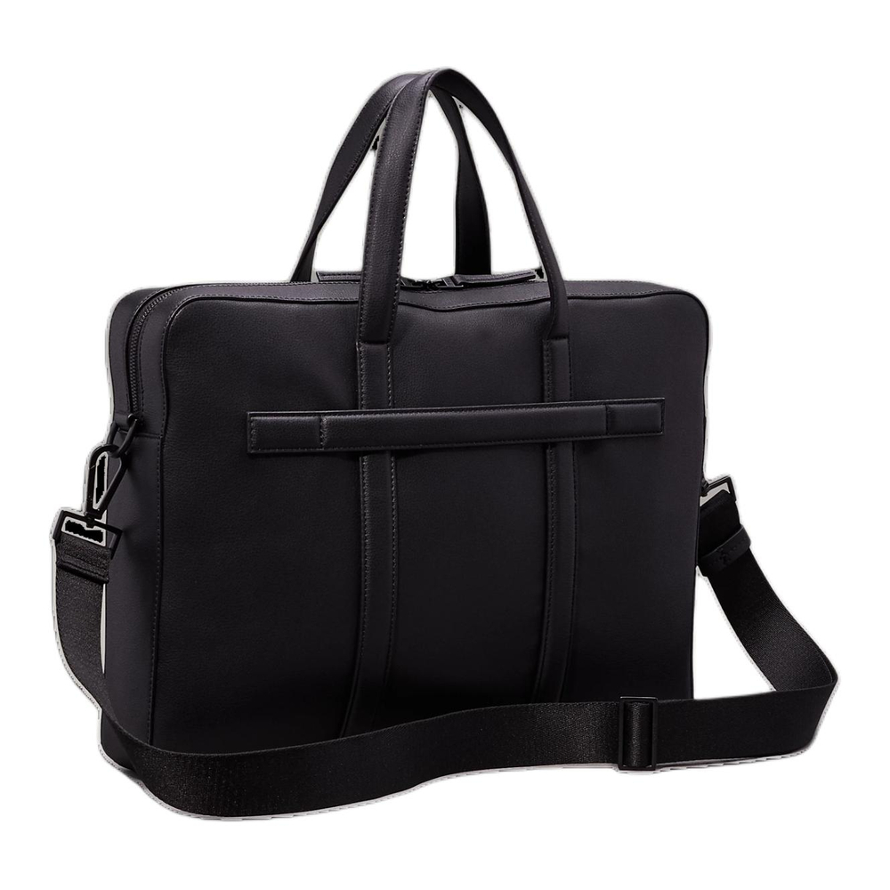 CALVIN KLEIN Polyester+Polyurethane Laptop Bag Men"s Black