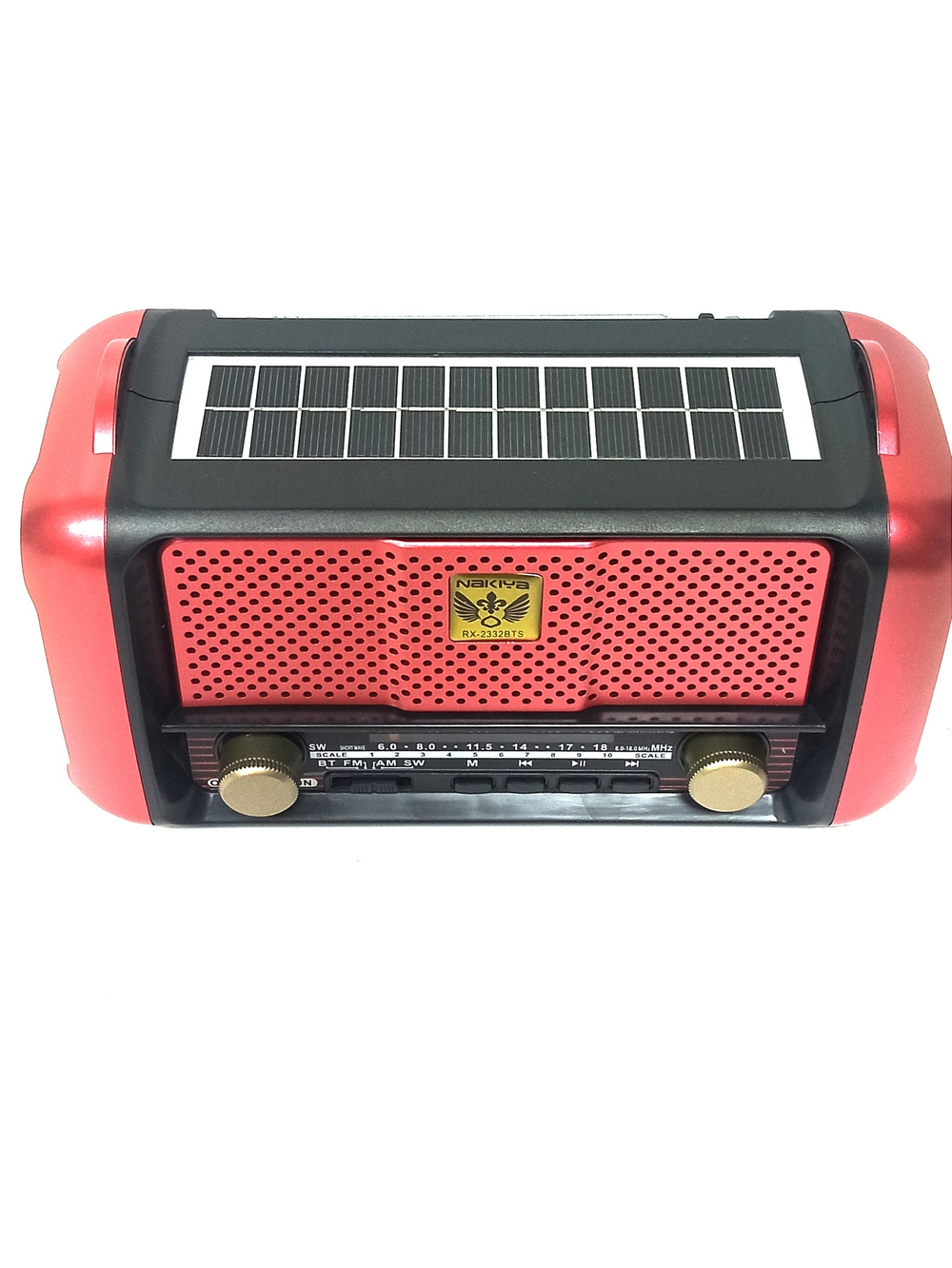 Радиоприемник с MP3 плеером +SolarPanel Naklya RX2332BTS