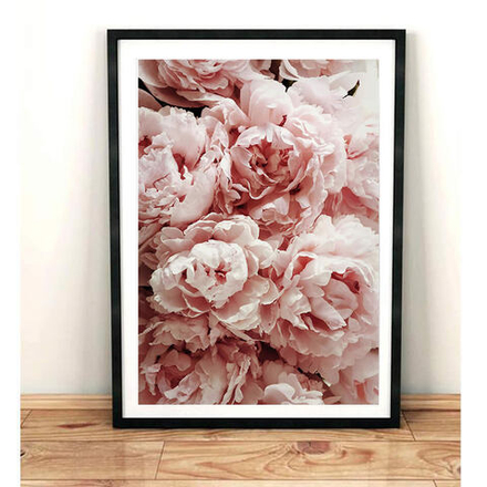 Интерьерная картина в технике цифровой печати. АРТ 004 Пионы