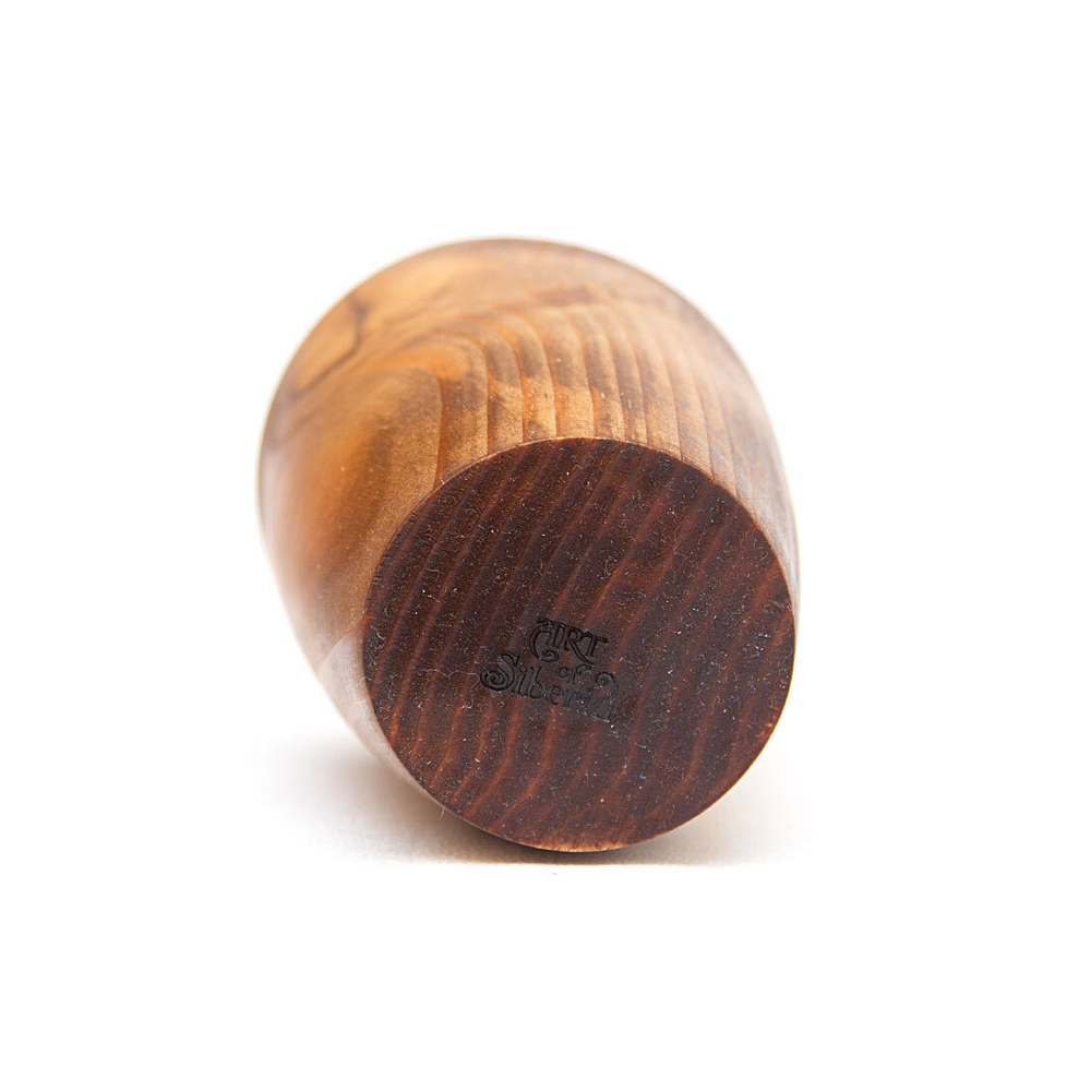 Деревянный стакан из древесины пихты для чая, кваса и других напитков. C19