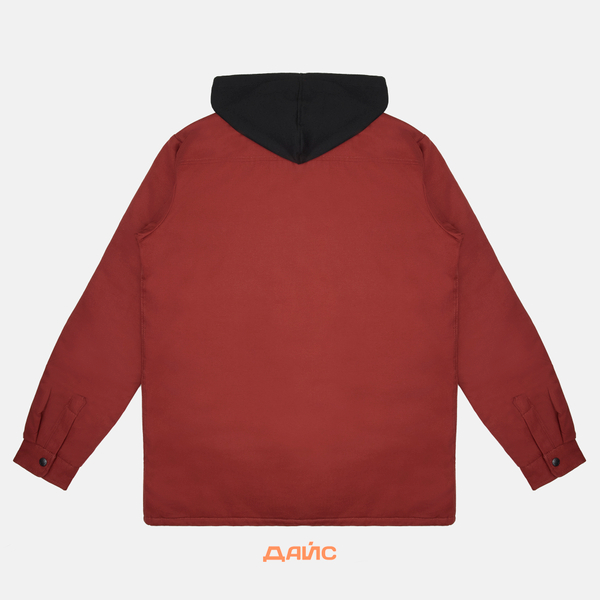 Куртка мужская Dickies Skateboarding Duck Shirt Jacket артикул:TJSK5-darkred - купить в магазине Дайс