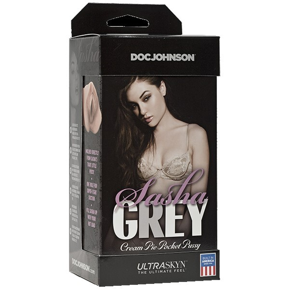 Мастурбатор вагина без вибрац. Sasha Grey UR3
