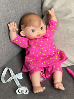 Кукла LAMAGIK мягконабивная 38см Lina (65601)