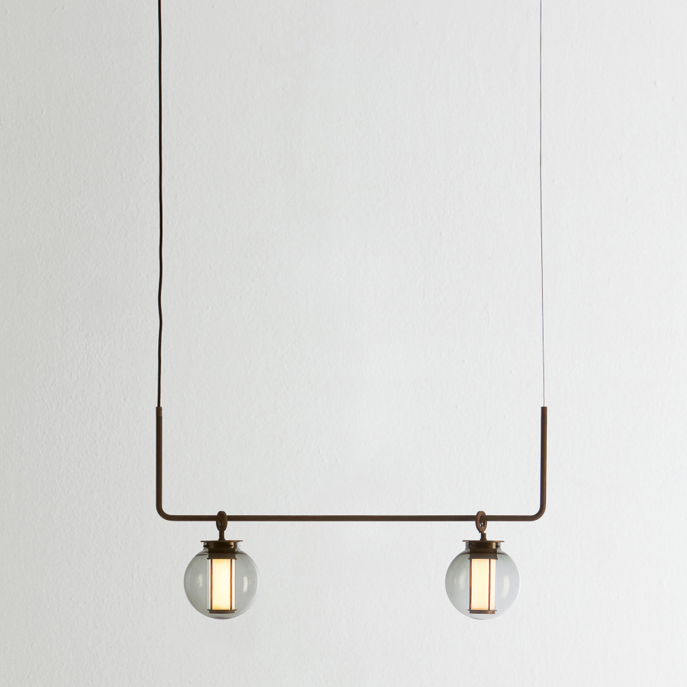 Pendant design lamp Bai chandelier II by Parachilna