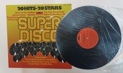 Винтажная виниловая пластинка LP Сборник Super Disco (20 Hits 20 Stars) (Germany 1976)