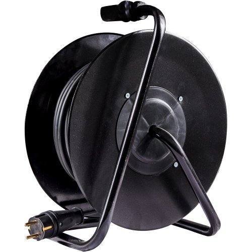 Удлинитель силовой USE КГ 4000 Вт 30м на металлической катушке IP 44 с заземлением   USE303-047