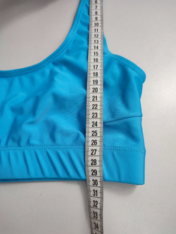 Топ голубой спортивный 40 размер