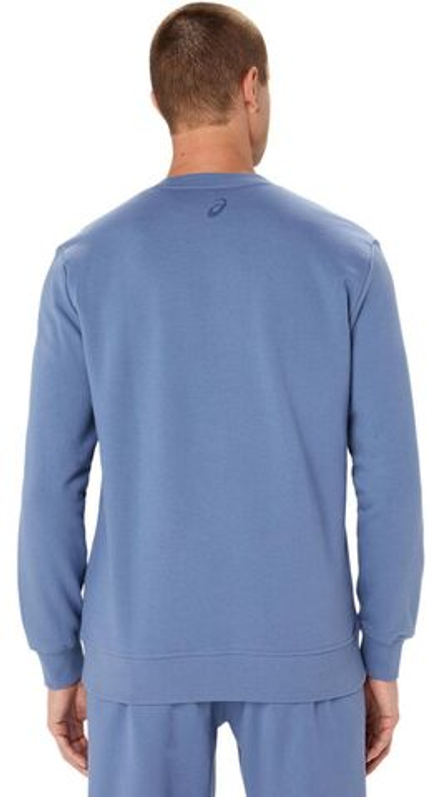 Мужская теннисная кофта Asics Sweat Shirt - небесный