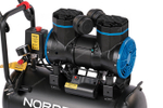 NORDBERG (NCEO24/250) Компрессор безмасляный 220 В, ресивер 24 л, 250 л/мин