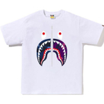 A Bathing Ape Abc Camo Rebuild Shark Tee