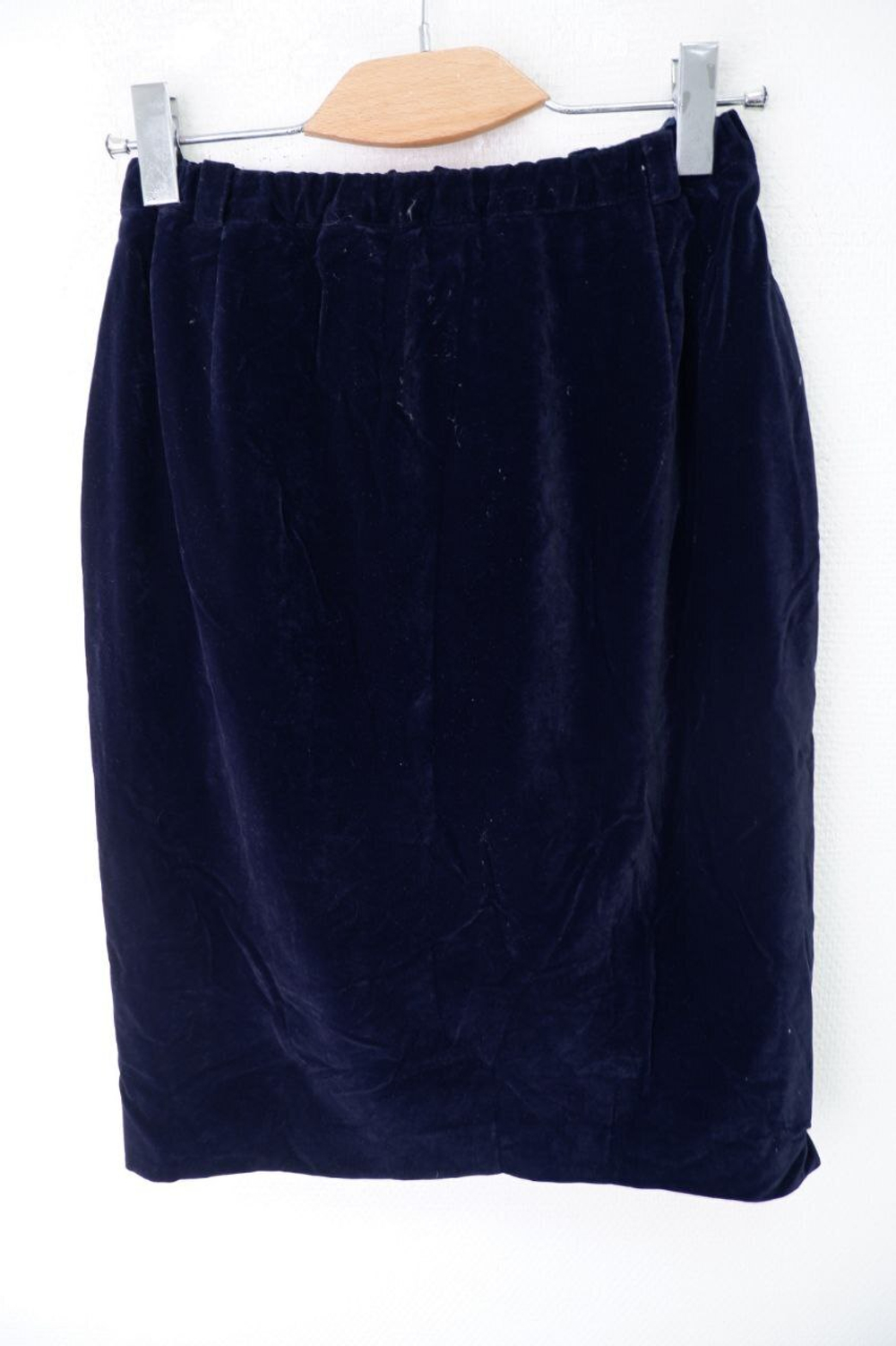 Юбка темно-синяя базовая 50 размер