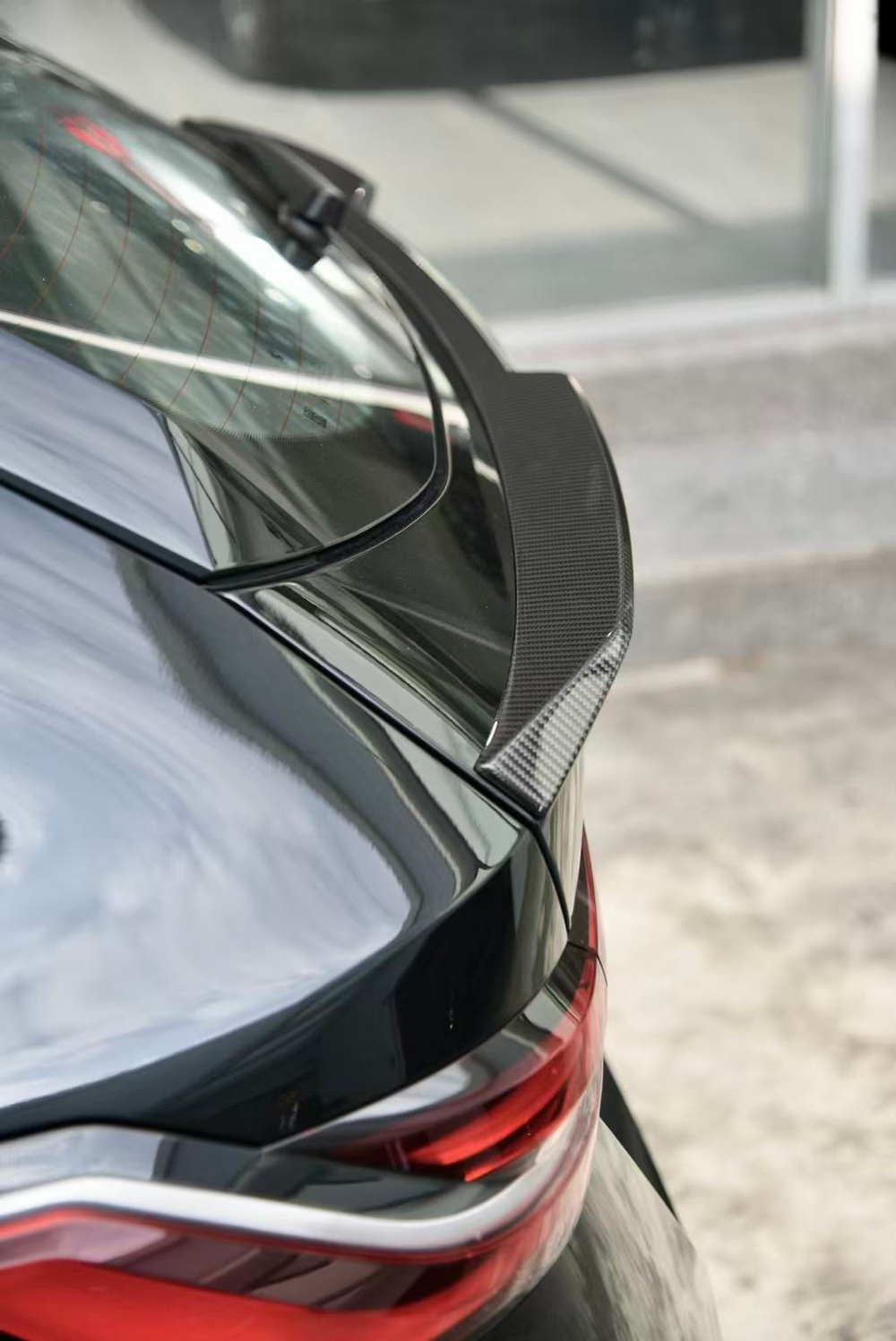 Карбоновый спойлер на крышку багажника для BMW M5 G99 2024+ БМВ тюнинг