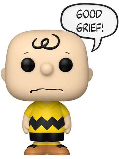 Фигурка Funko POP! TV Peanuts S7 Charlie Brown (Good Grief) (1677) 83508