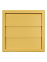 Выход стенной КФ фланец 55х110 жалюзи 150х150 ASA Beige ERA