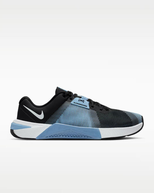 Кроссовки мужские Nike Metcon 10 (Черно-Голубые)