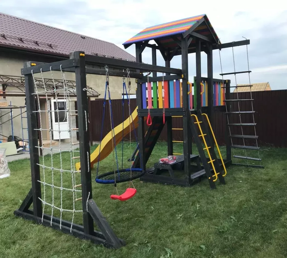 Детская площадка Савушка - 3 (BLACK)