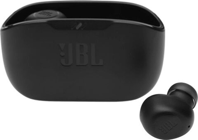 Наушники JBL Wave Buds, Bluetooth, внутриканальные, черный [jblwbudsblk]