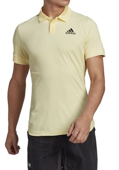 Мужское теннисное поло Adidas New York Polo - almost yellow