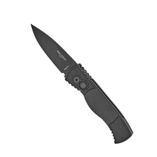 Нож Pro-Tech Tactical Response 2 T203 - нож автомат., черная алюм. рук-ть, черный клинок, сталь Magnacut