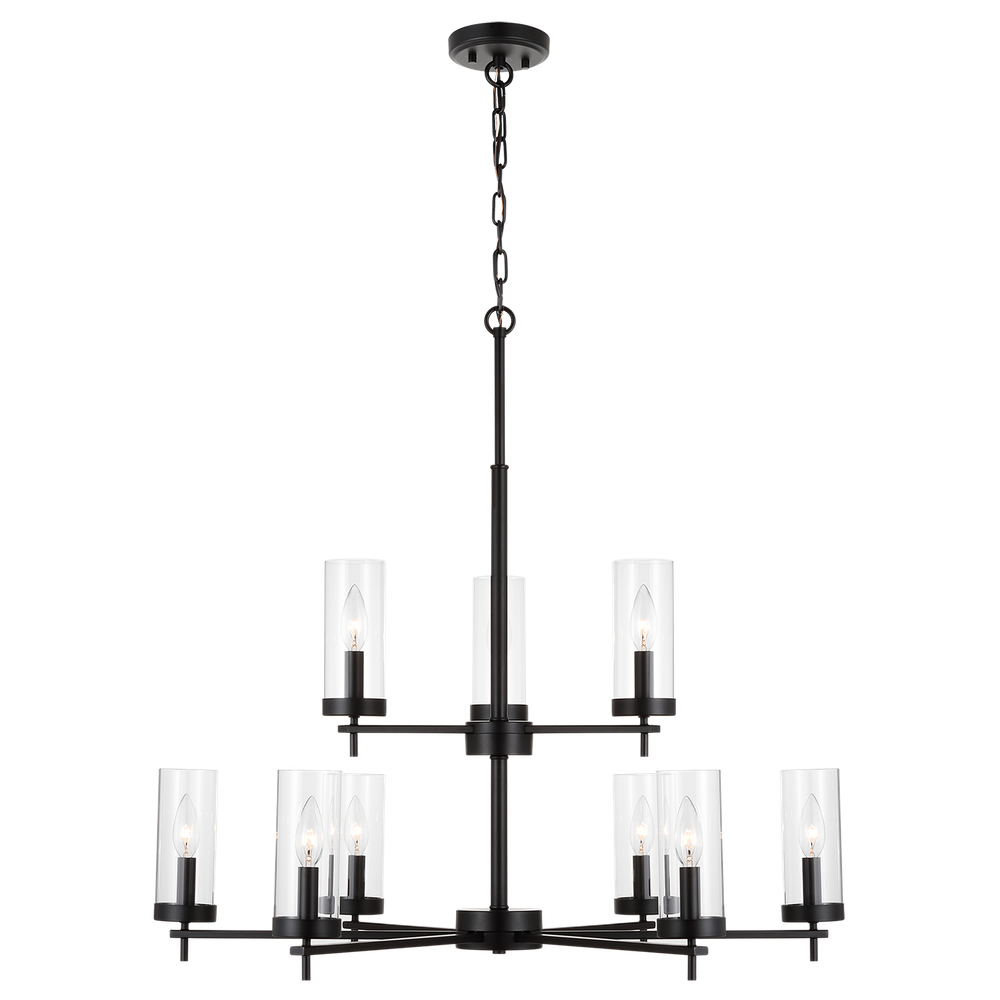 Люстра Visual Comfort Zire Nine Light Chandelier