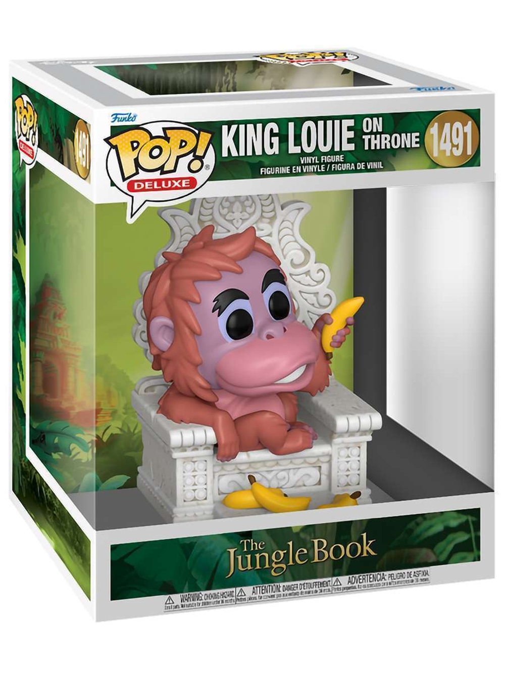 Фигурка Funko POP! Deluxe Disney The Jungle Book S2 King Louie on Throne (1491) 80785