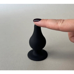 Анальный плаг черный MODEL 2 от SILEXD (XS: 6,4*2,5 см.)