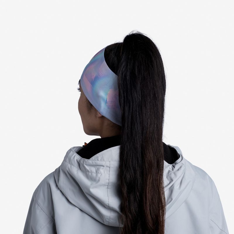 Теплая спортивная повязка на голову Buff Headband Tech Fleece Motley Multi Фото 4