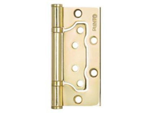 Петля универсальная без врезки Латунь 200-2В 100*2,5 РВ