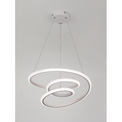Светильник потолочный светодиодный Rivoli Gabriella 6188-201 LED 3000-6300К 104 Вт с пультом | Rivoli