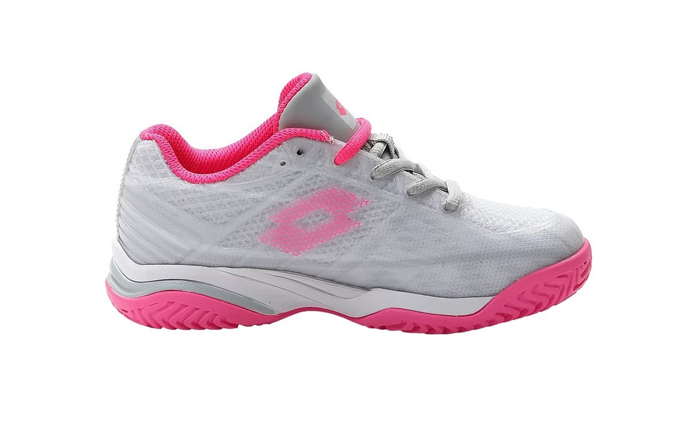 Детские теннисные кроссовки Lotto Mirage 300 III ALR JR - vapor gray/glamour pink