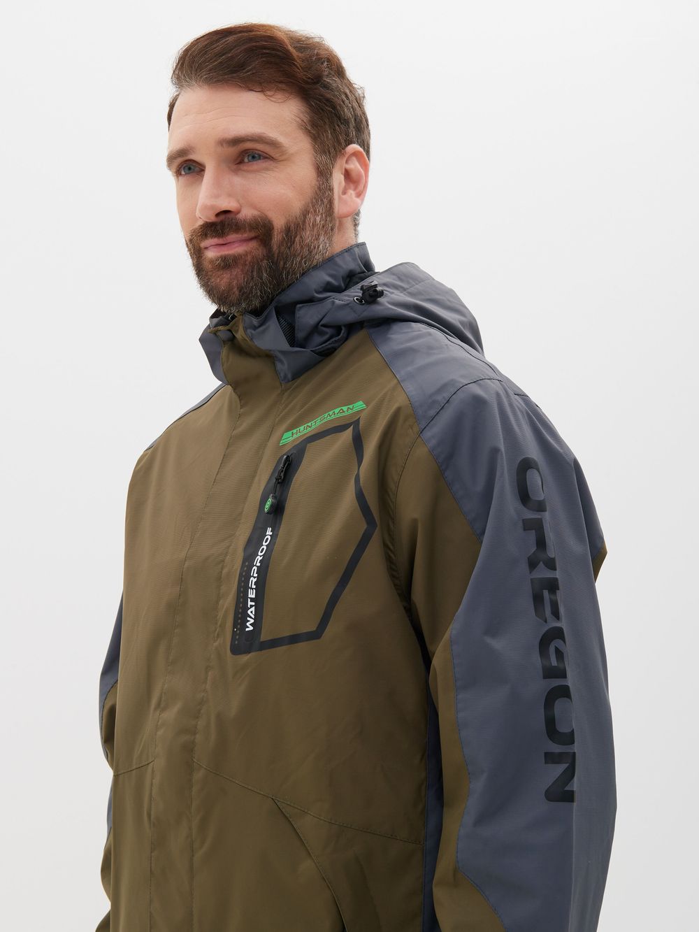 Костюм демисезонный Орегон ткань Breathable цвет Хаки/Серый