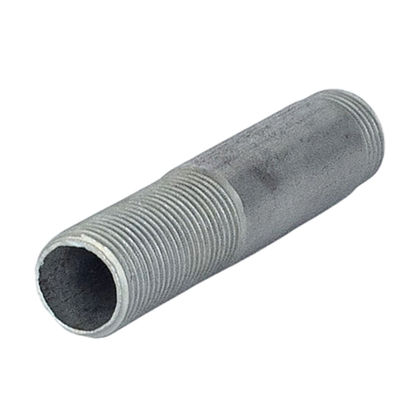 Сгон стальной оцинкованный Ду 32 L=130мм без комплекта из труб по ГОСТ 3262-75