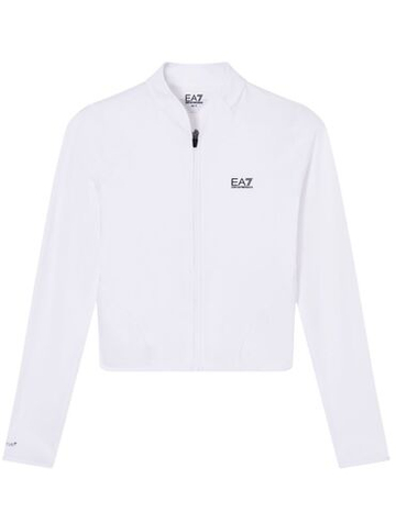 Женская Кофта теннисная EA7 Tennis Pro In Ventus7 - white